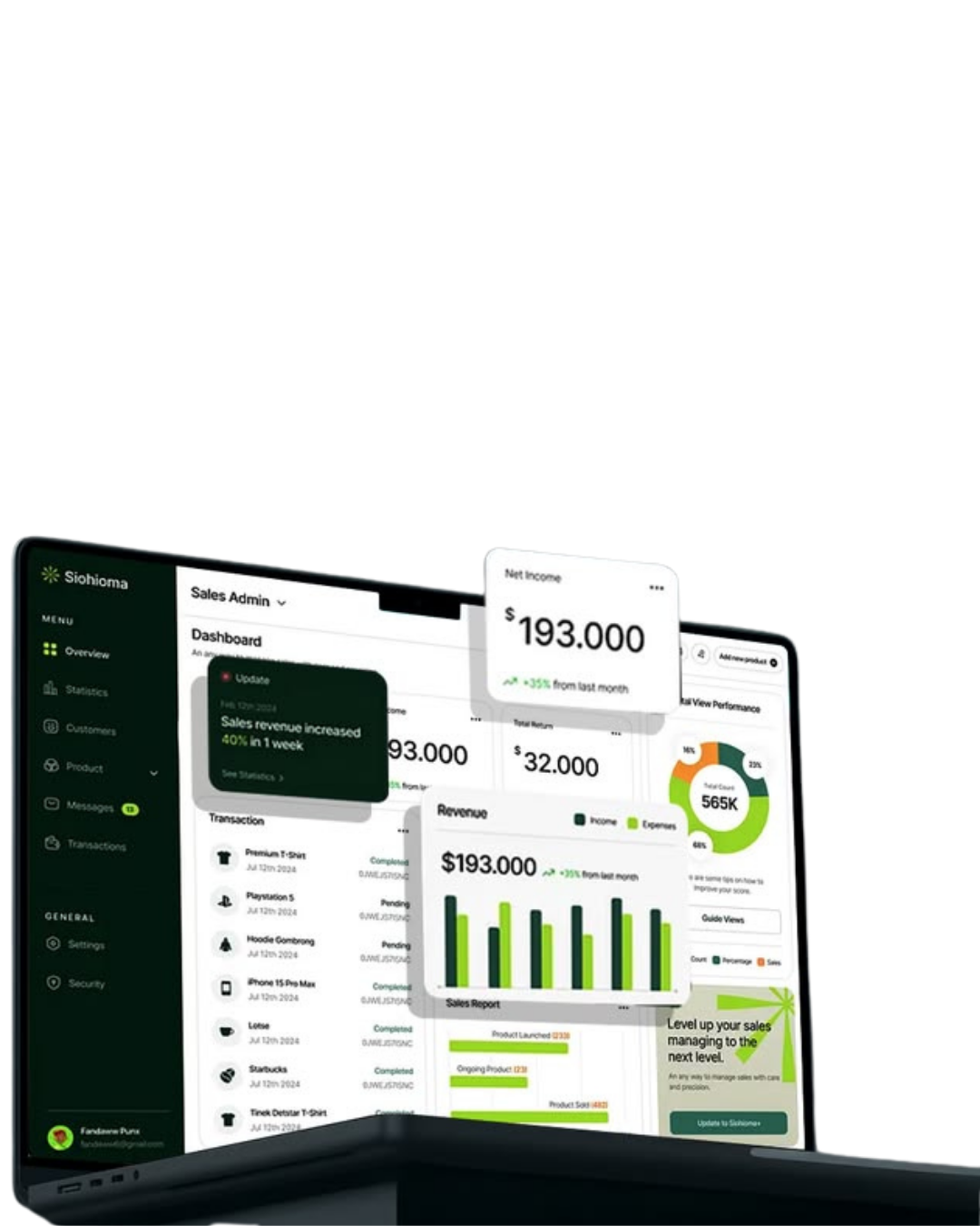 Laptop CRM POS
